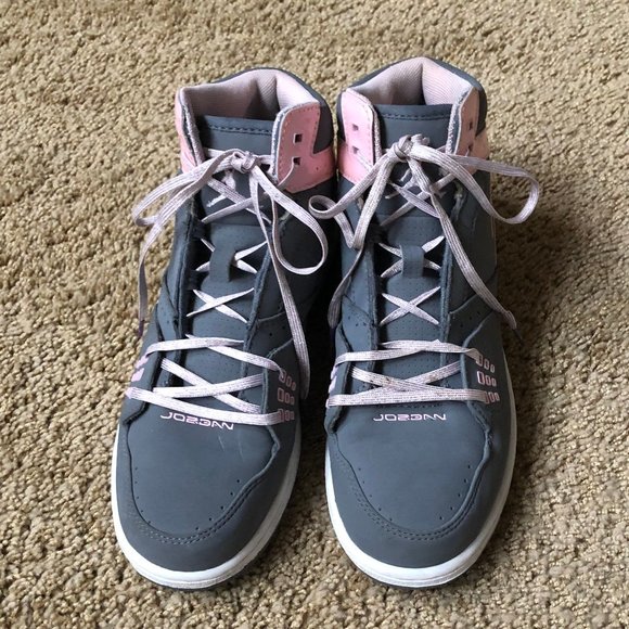 Nike Air Jordan 23 Flight Girls Youth Pink Grey - Picture 3 of 10